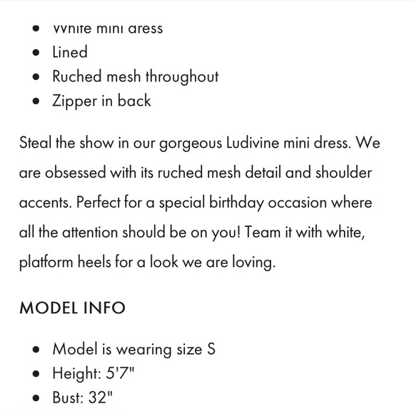 SOLD BNWT SELFIE LESLIE DRESS - Picture 6 of 6